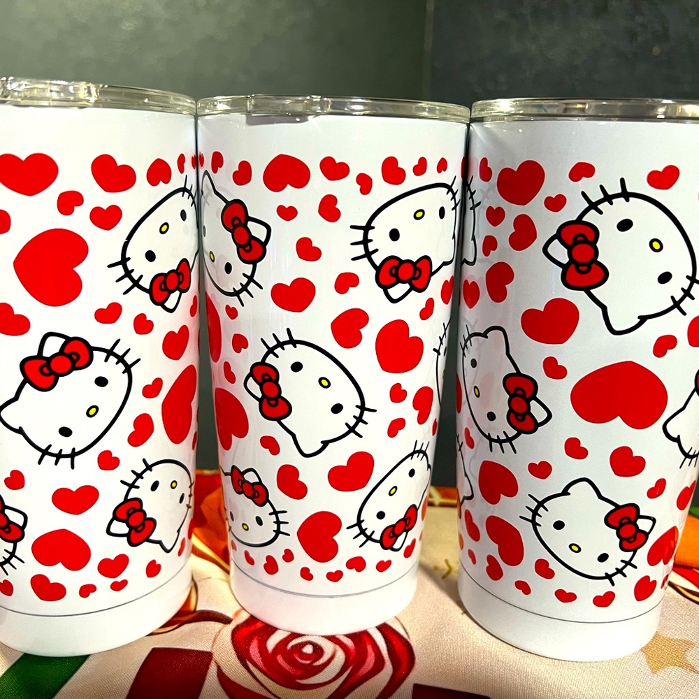 New 2023 Valentine Hello Kitty tumbler